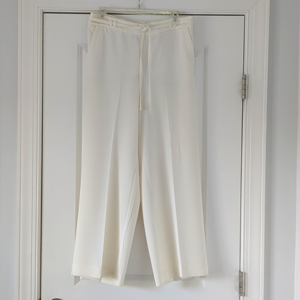 Talbots - Wide Leg Pants - Ivory